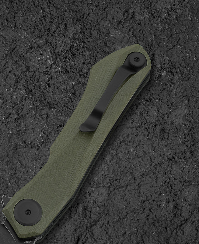 Bestech Ivy 14C28N钢 G10柄 BG59C OD绿色 449