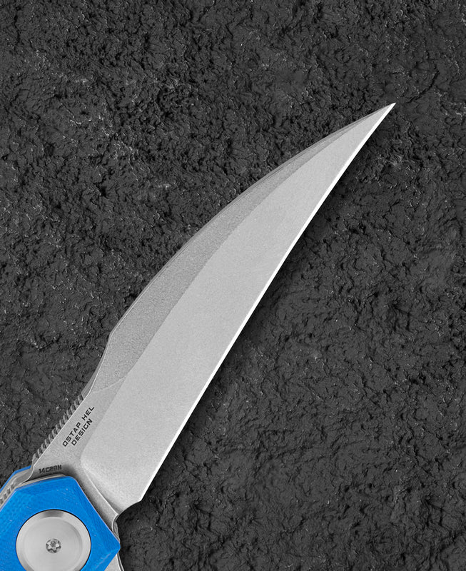 Bestech Ivy 14C28N钢 G10柄 BG59B 蓝色 449