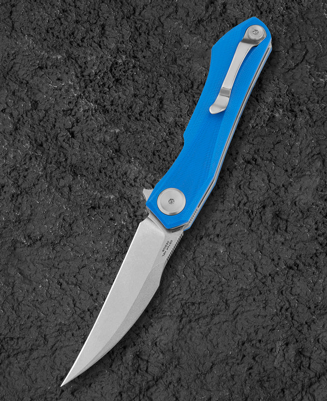 Bestech Ivy 14C28N钢 G10柄 BG59B 蓝色 449