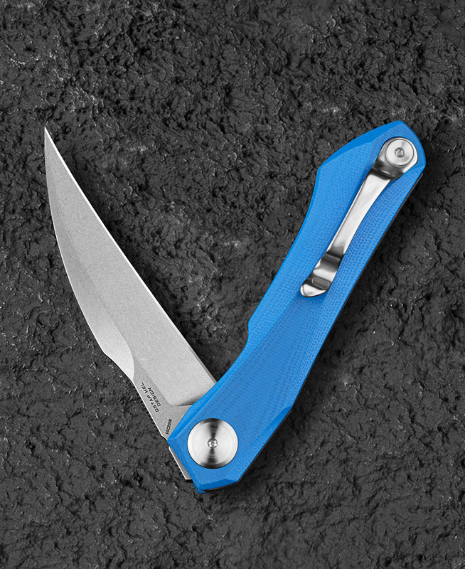 Bestech Ivy 14C28N钢 G10柄 BG59B 蓝色 449
