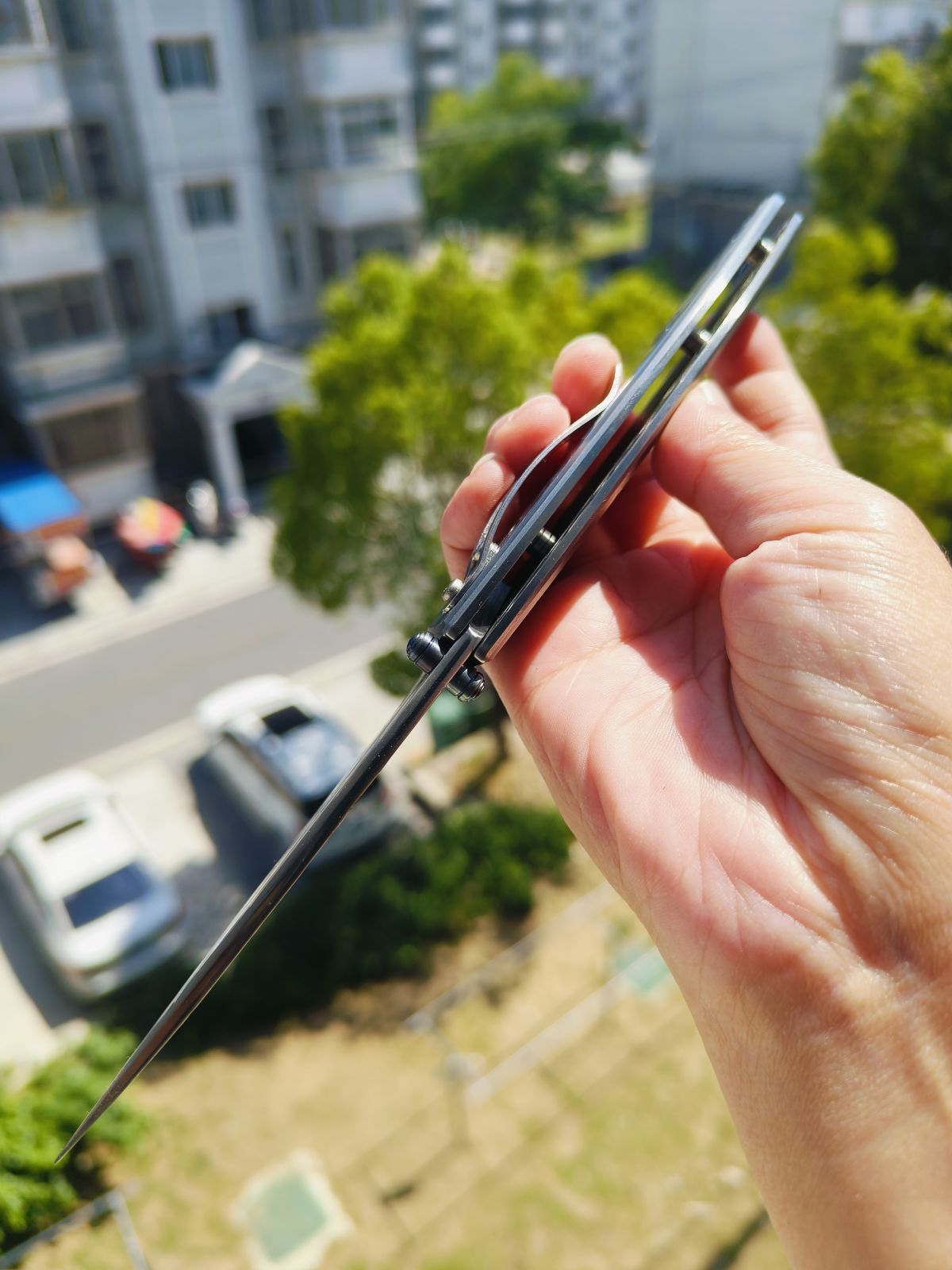 【售完】Mcusta 大马士革钢 不锈钢柄 MC-0112D 钢本色 原价960 特惠450