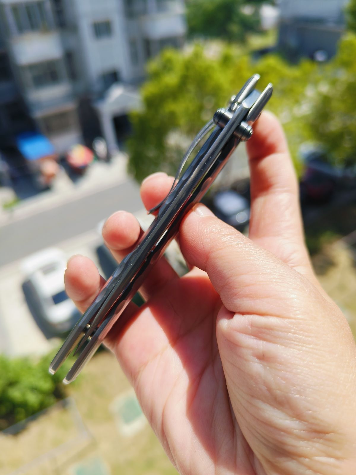【售完】Mcusta 大马士革钢 不锈钢柄 MC-0112D 钢本色 原价960 特惠450