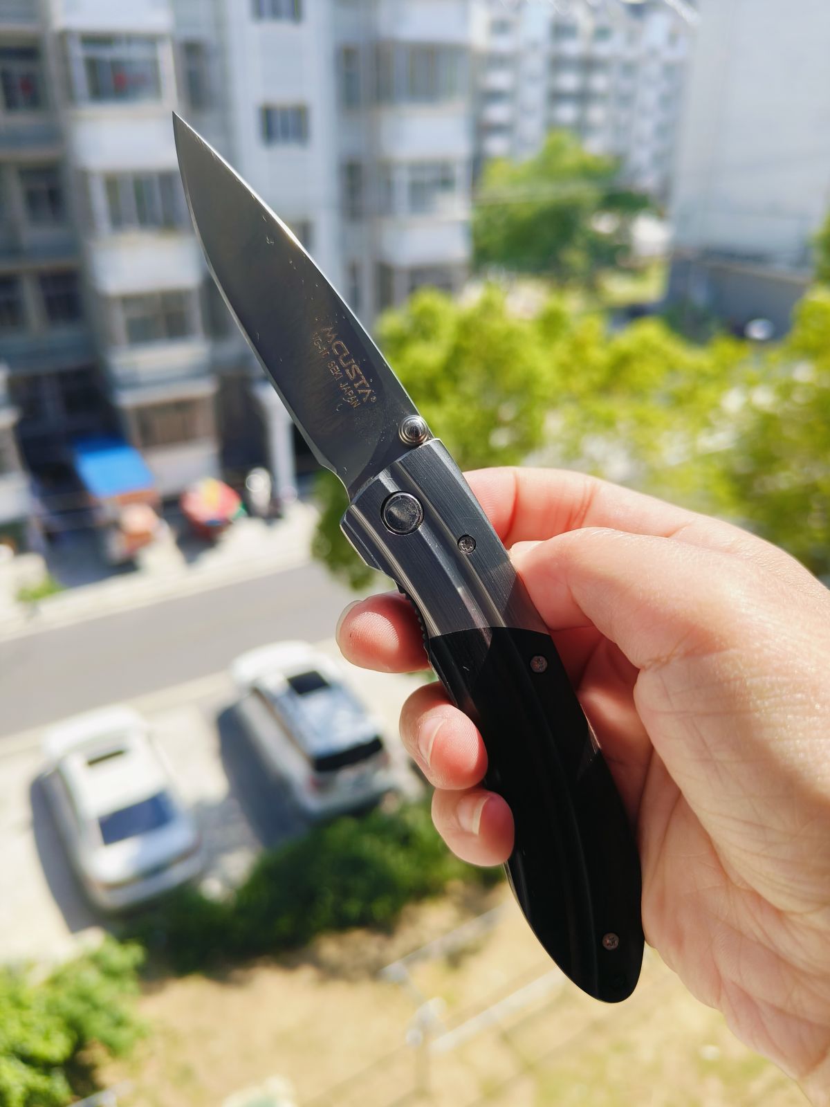 【特惠】Mcusta VG10钢 不锈钢+木柄 MC-0142 钢本+木色 原价1580 特惠850
