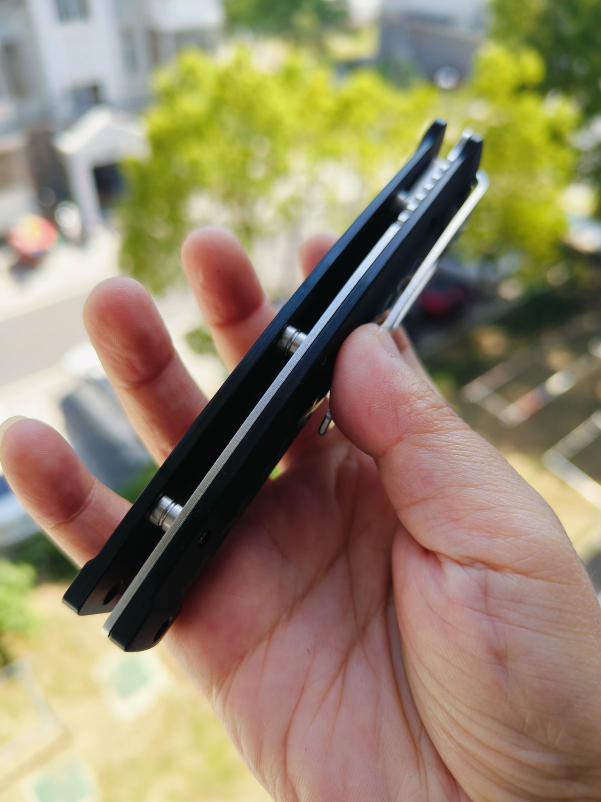 【特惠】Mcusta 大马士革钢 铝合金柄 MC-0161D 黑色 原价960 特惠760