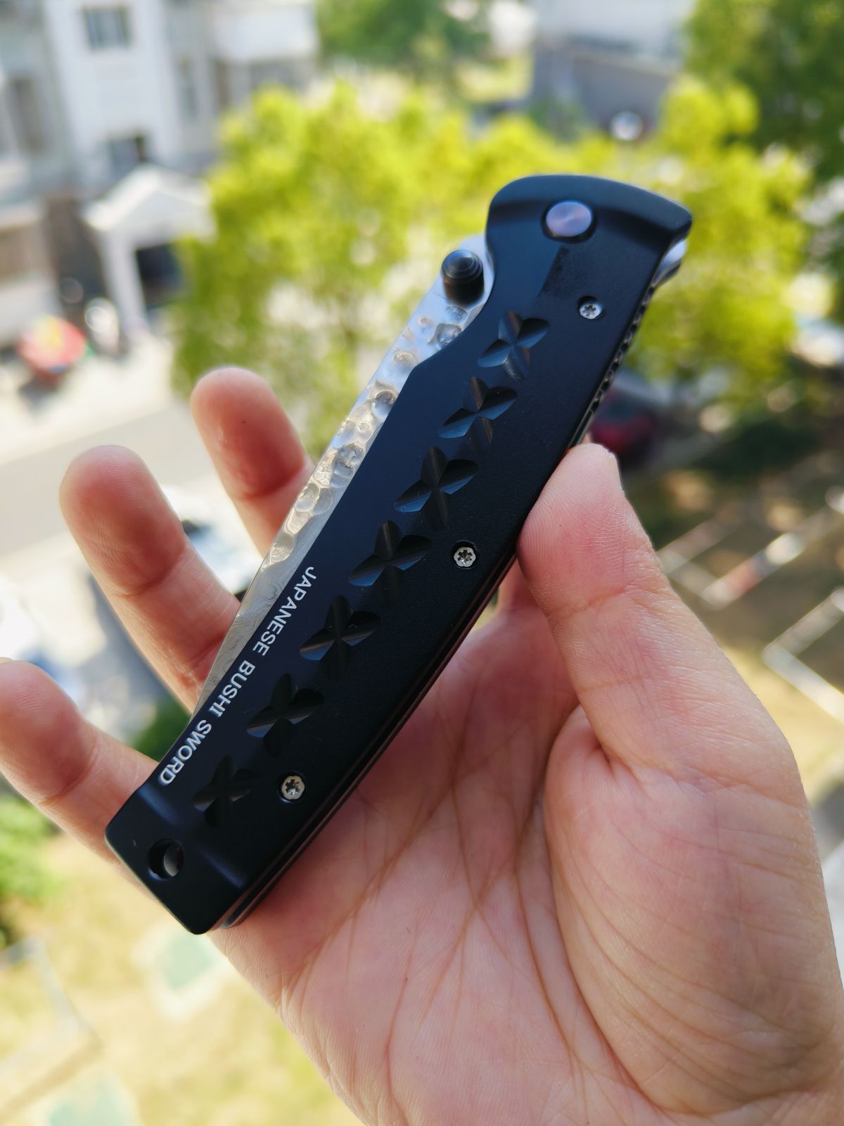 【特惠】Mcusta 大马士革钢 铝合金柄 MC-0161D 黑色 原价960 特惠760