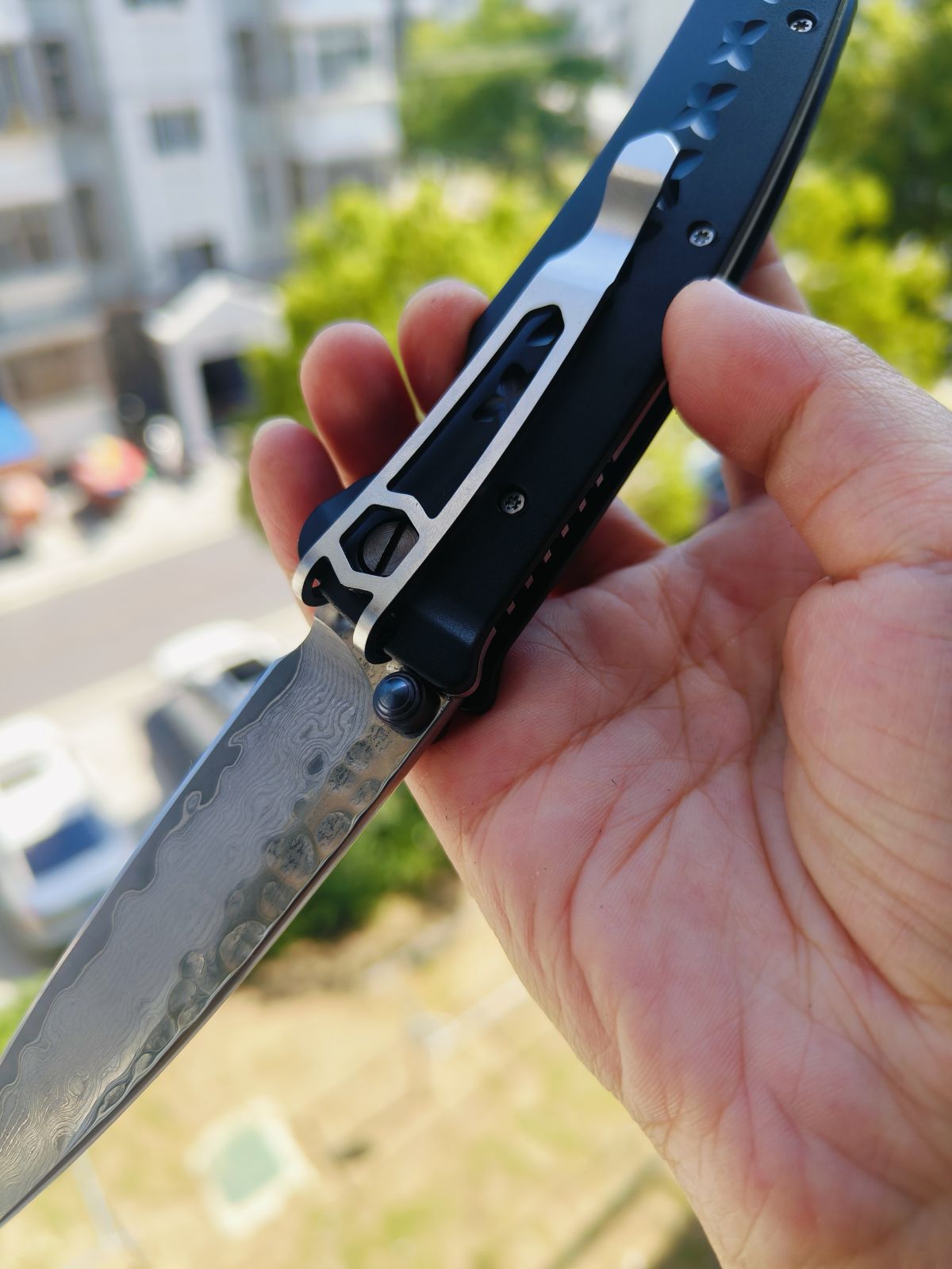 【特惠】Mcusta 大马士革钢 铝合金柄 MC-0161D 黑色 原价960 特惠760