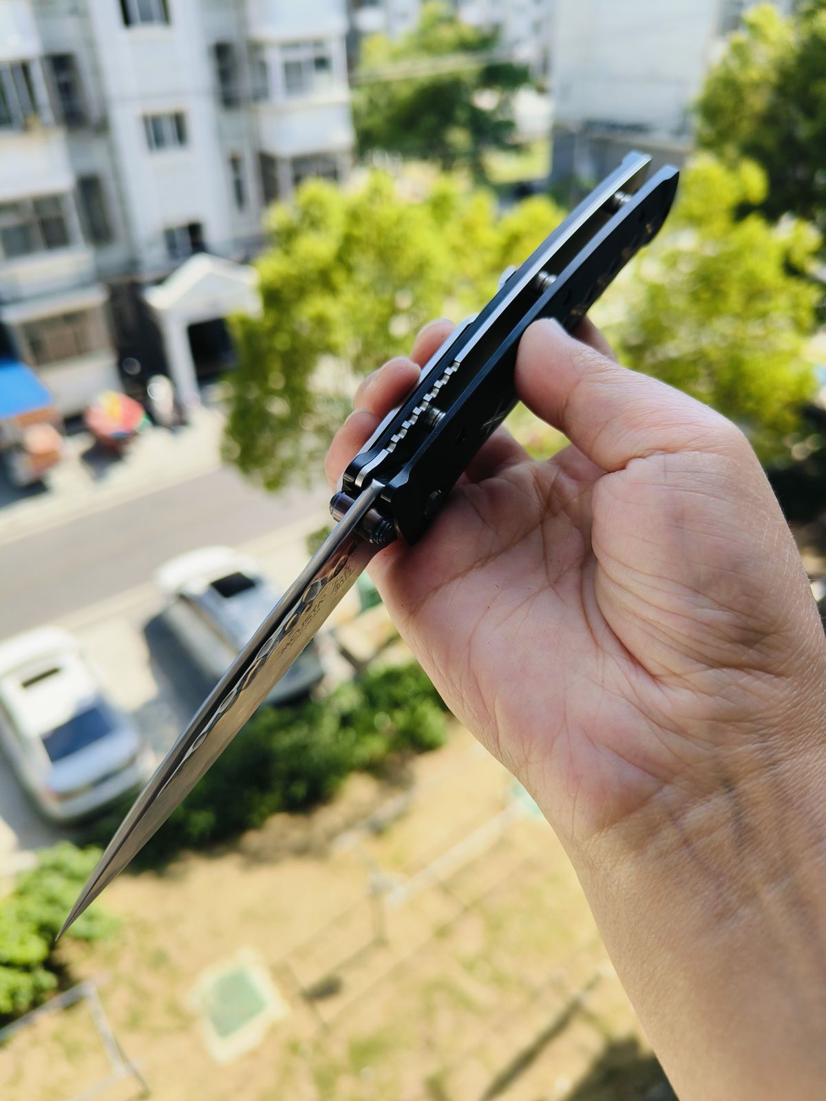【特惠】Mcusta 大马士革钢 铝合金柄 MC-0161D 黑色 原价960 特惠760
