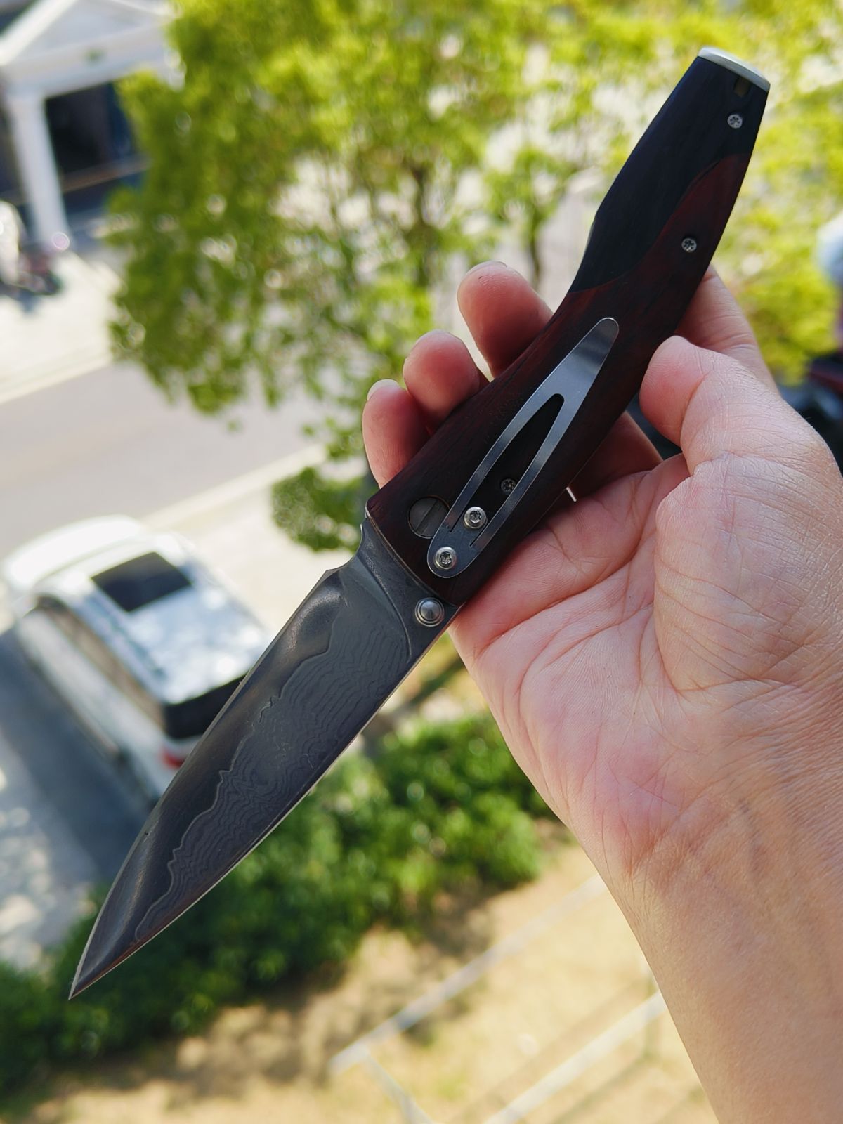【特惠】Mcusta 大马士革钢 木柄 MC-0171D 木色 原价1860 特惠1380