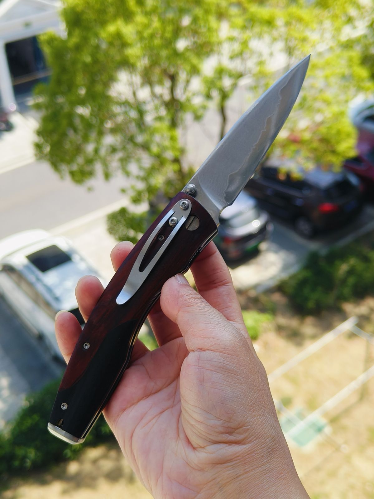 【特惠】Mcusta 大马士革钢 木柄 MC-0171D 木色 原价1860 特惠1380