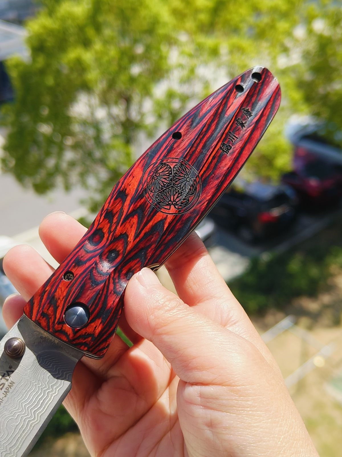 【特惠】Mcusta 大马士革钢 木柄 MC-0183D 木色 原价1160  特惠860