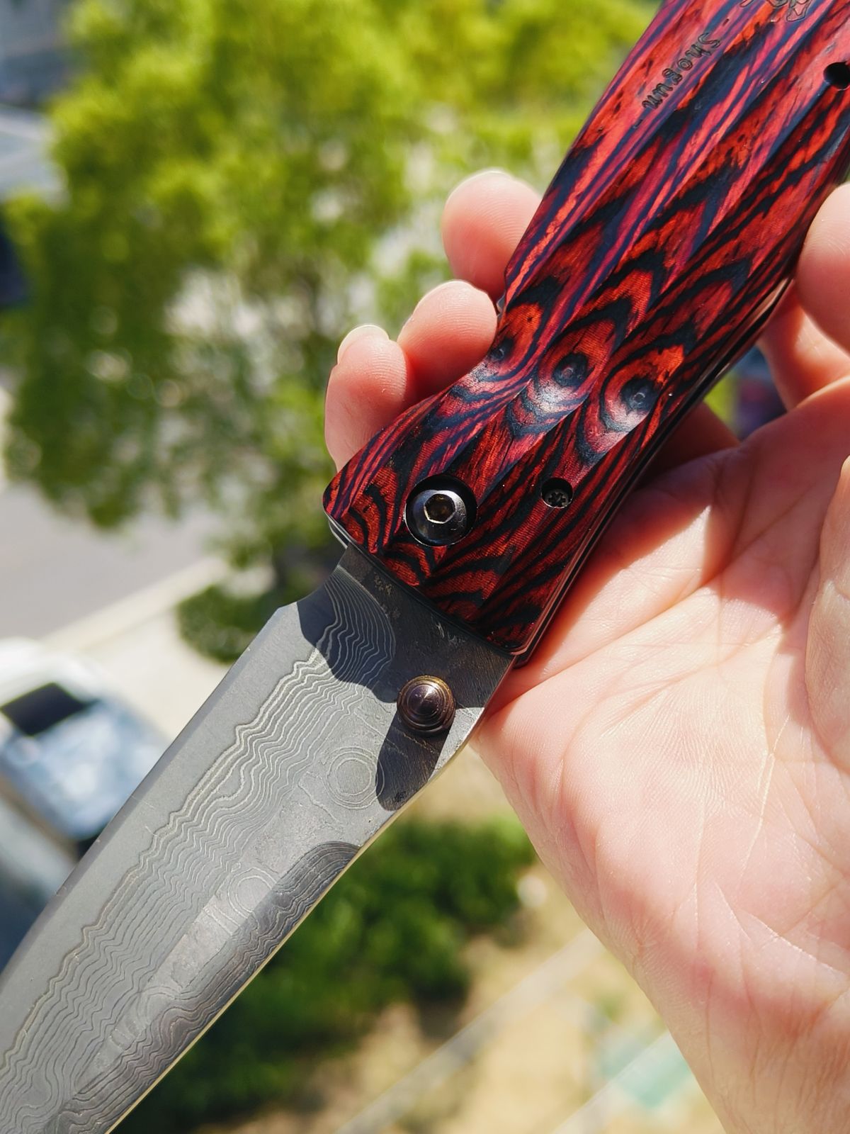【特惠】Mcusta 大马士革钢 木柄 MC-0183D 木色 原价1160  特惠860
