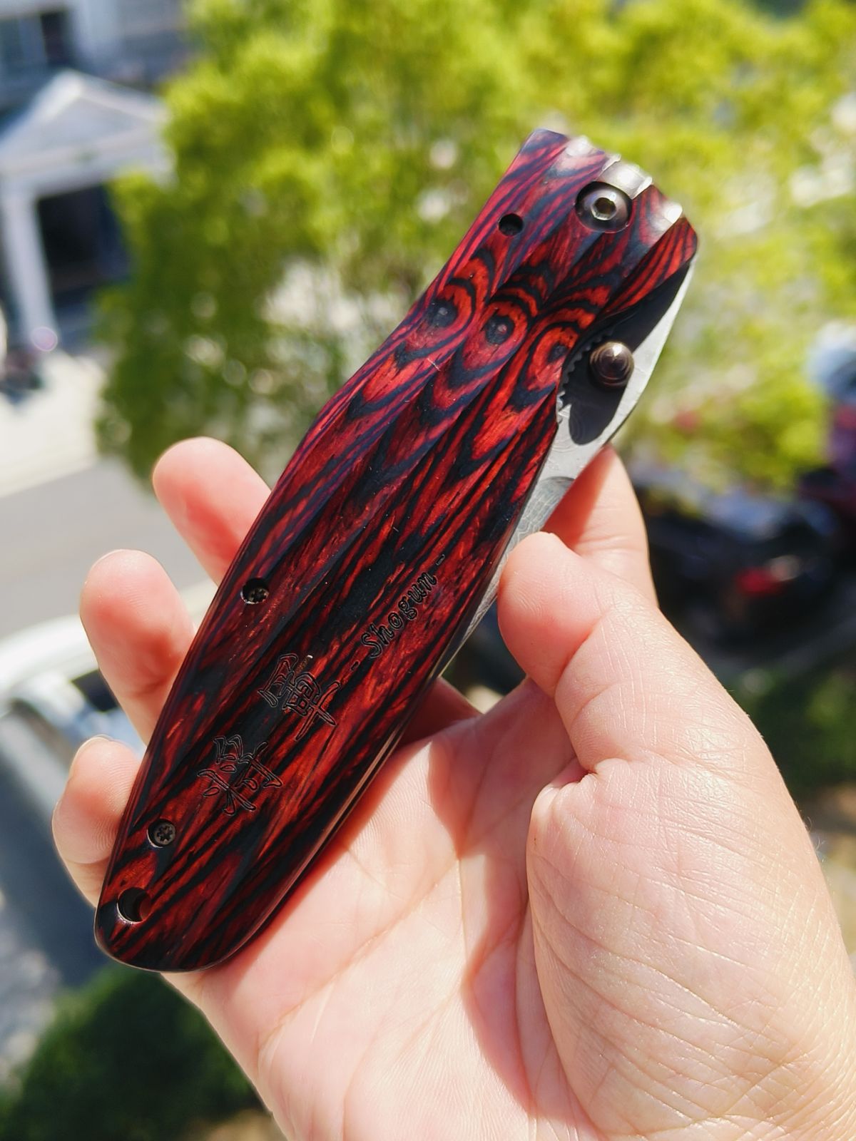 【特惠】Mcusta 大马士革钢 木柄 MC-0183D 木色 原价1160  特惠860