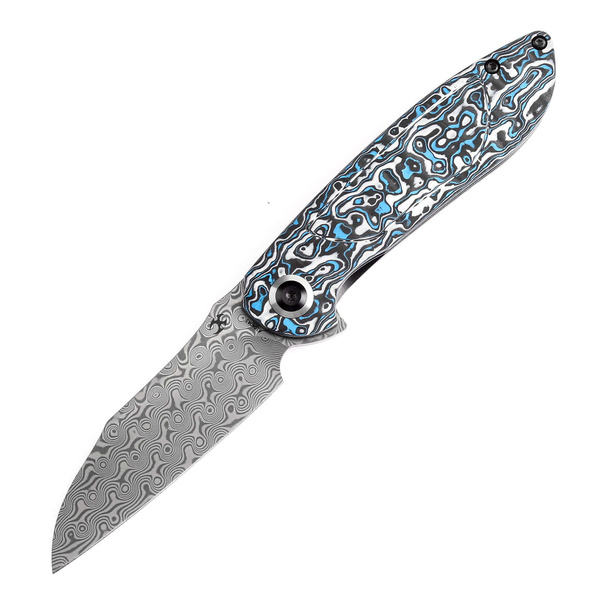 Kansept Prometheus CPM-S35VN钢 碳纤维+钛柄 K1040A3 云纹 1160