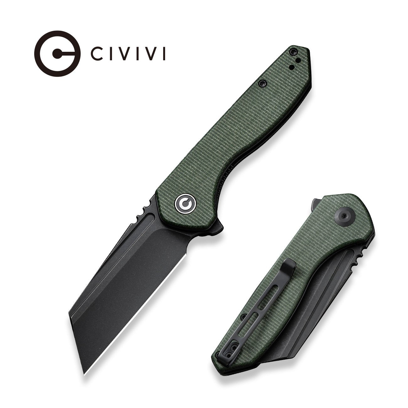 CIVIVI ExOne Nitro-V 米卡塔手柄 C23036-3 绿色 507