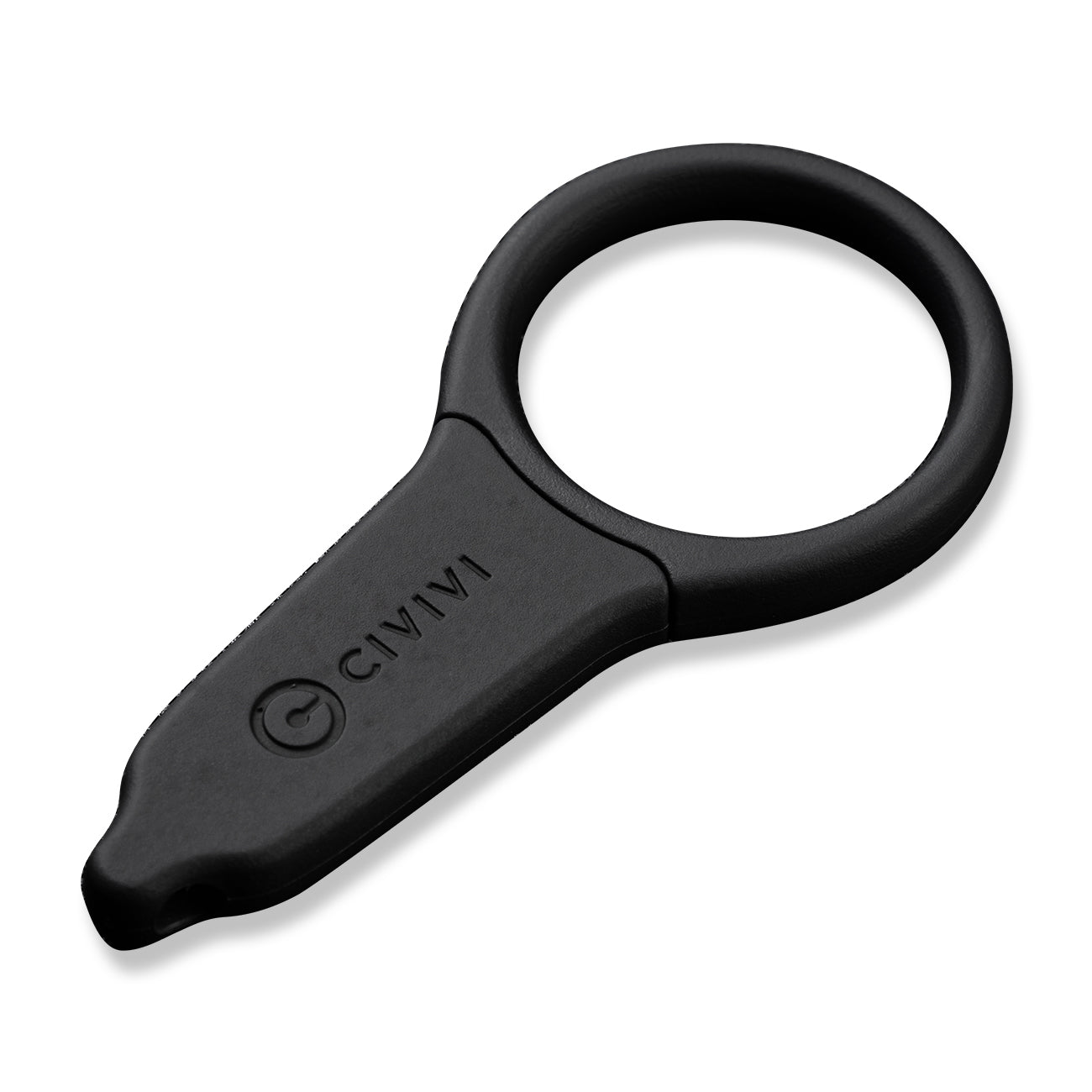 CIVIVI  6Cr13刀片 黑色ABS带橡胶涂层手柄 带1件普通珠链和额外3件刀片 85