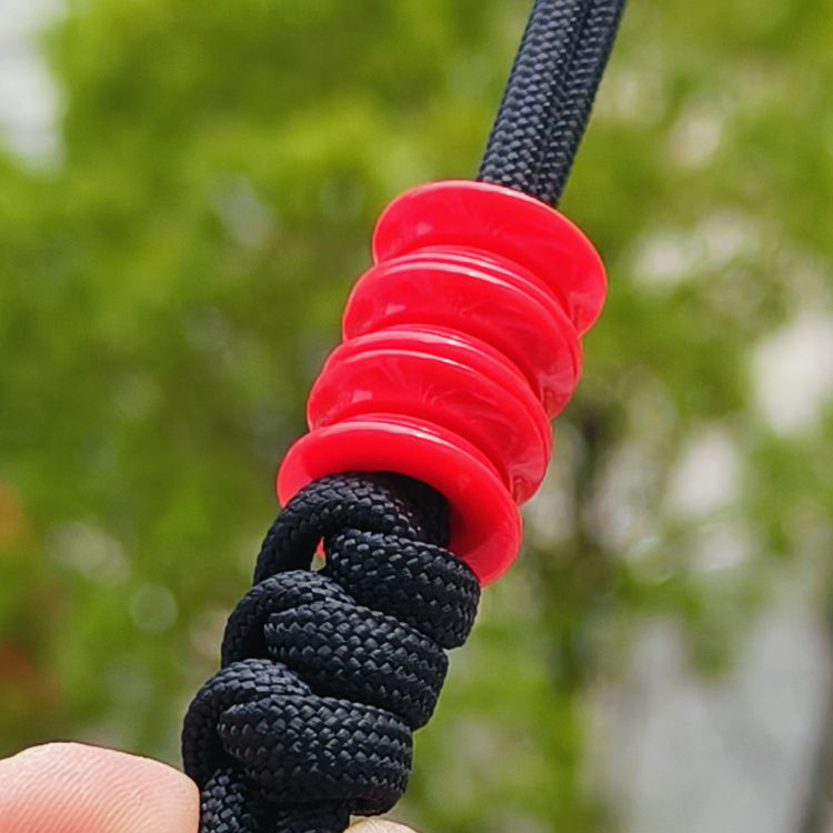 SSD工作室 红色树脂刀坠 刀具装饰 三个一组 28