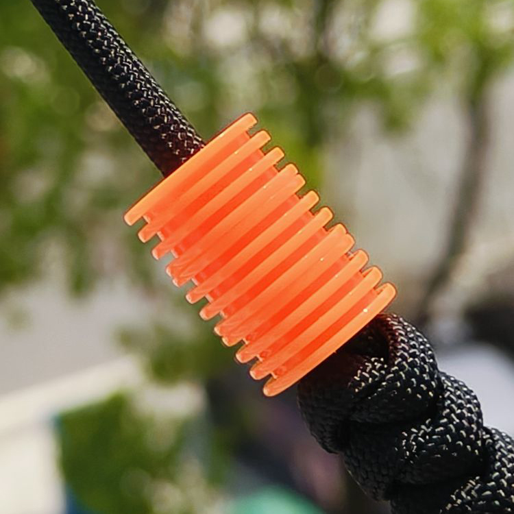 SSD工作室 橙色树脂刀坠 刀具装饰 三个一组 28