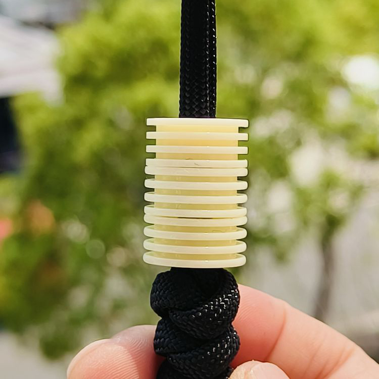 SSD工作室 奶白色树脂刀坠 刀具装饰 三个一组 28