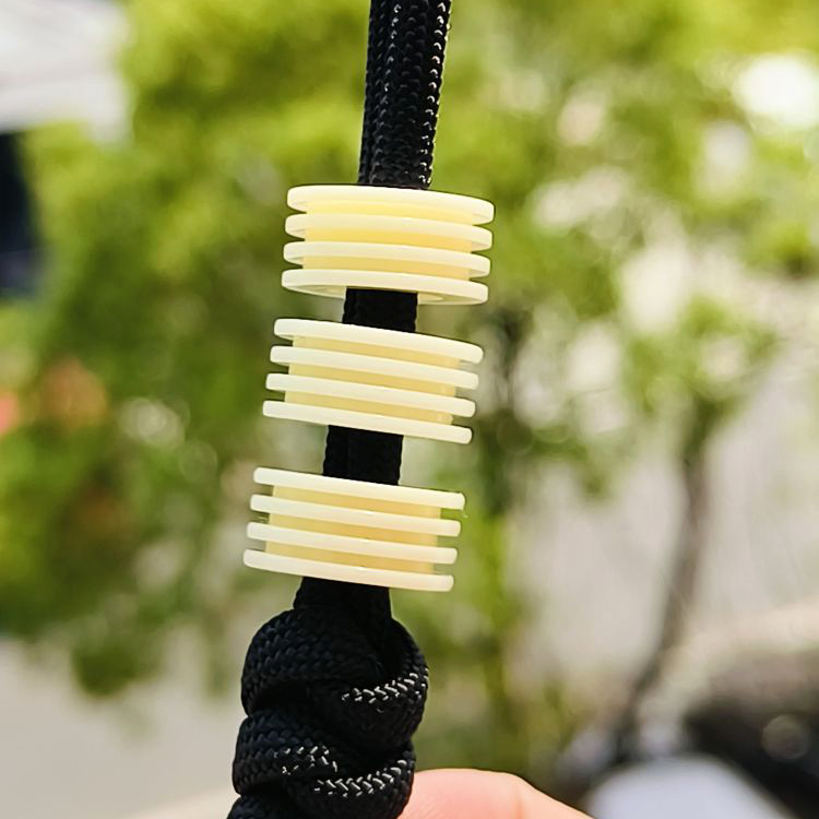 SSD工作室 奶白色树脂刀坠 刀具装饰 三个一组 28