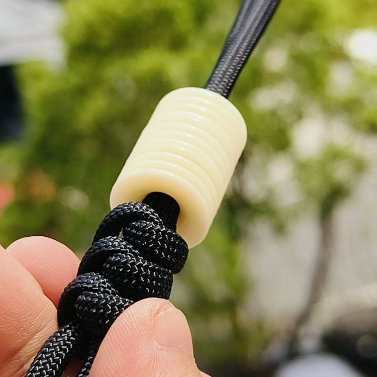 SSD工作室 奶白色树脂刀坠 刀具装饰 三个一组 28