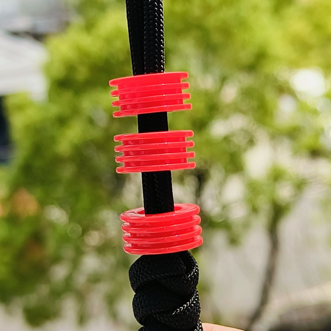 SSD工作室 红色树脂刀坠 刀具装饰 三个一组 28