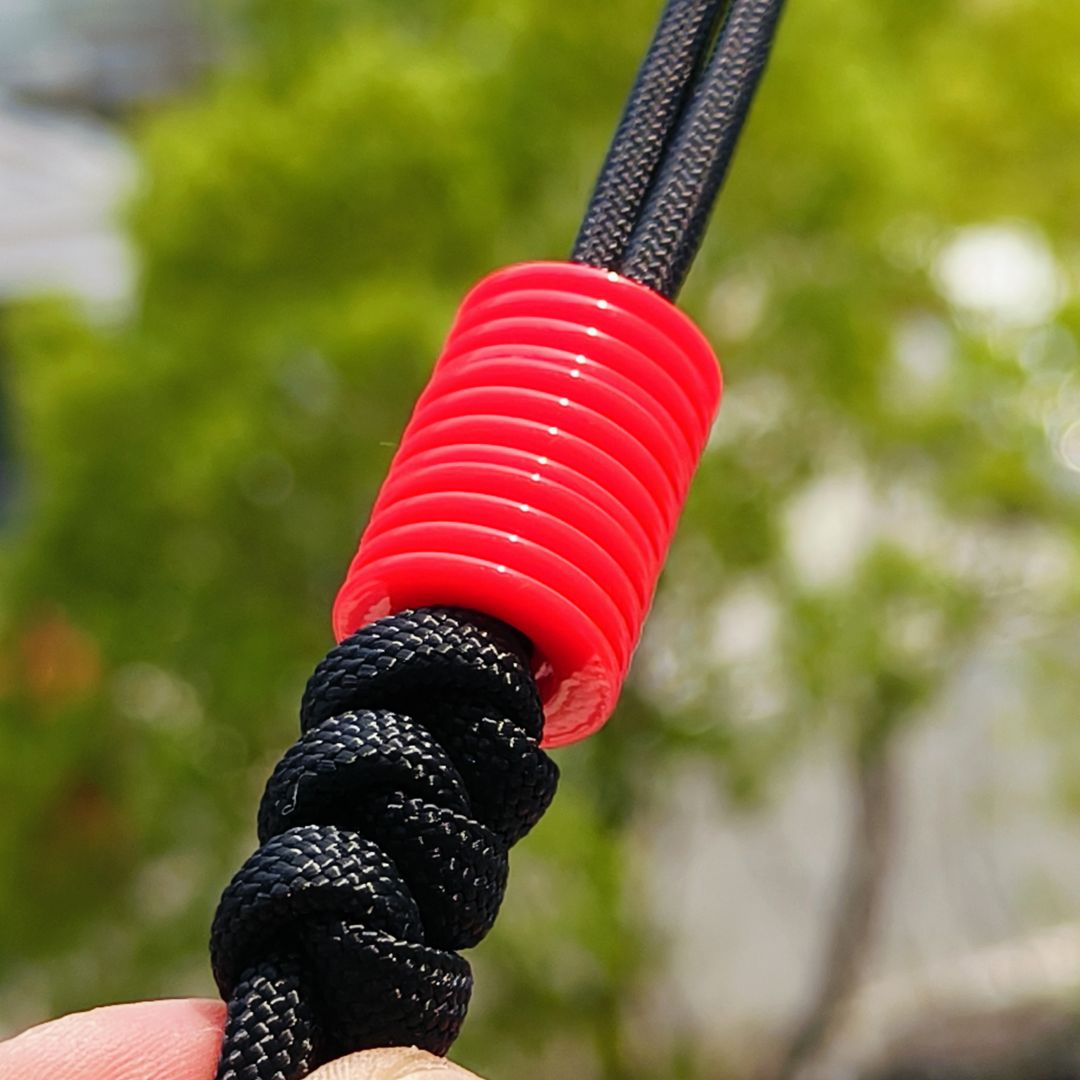 SSD工作室 红色树脂刀坠 刀具装饰 三个一组 28