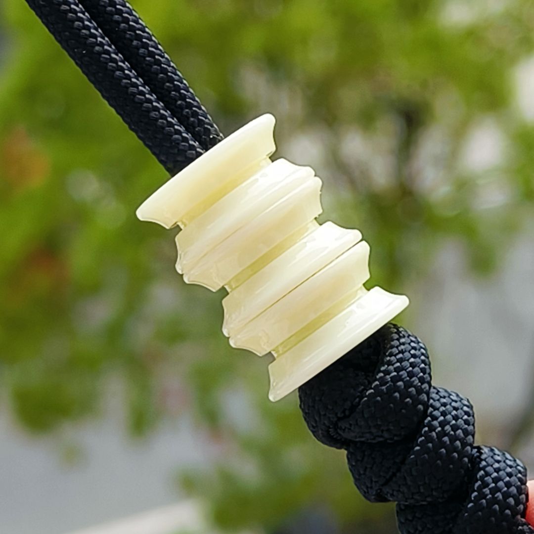SSD工作室 奶白色树脂刀坠 刀具装饰 三个一组 28