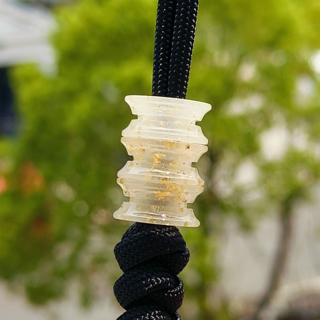 SSD工作室 金箔树脂夜光刀坠 刀具装饰 三个一组 28