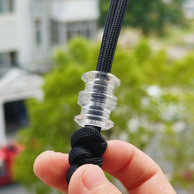 SSD工作室 白色蓝色树脂刀坠 伞绳刀坠配饰 28