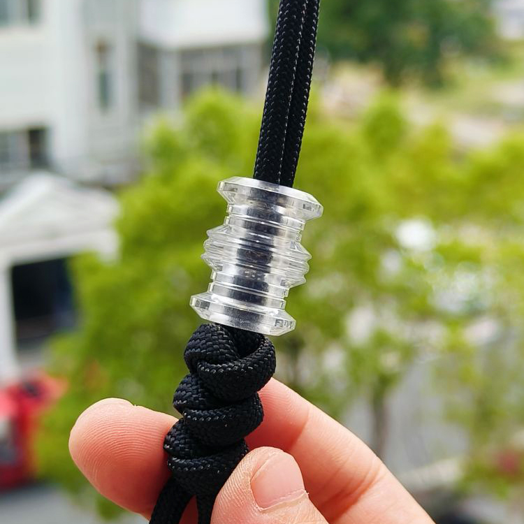 SSD工作室 白色蓝色树脂刀坠 伞绳刀坠配饰 28