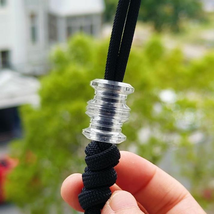 SSD工作室 白色蓝色树脂刀坠 伞绳刀坠配饰 28