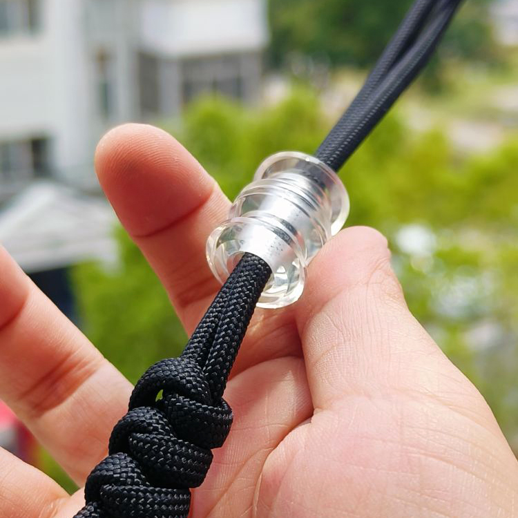 SSD工作室 白色蓝色树脂刀坠 伞绳刀坠配饰 28