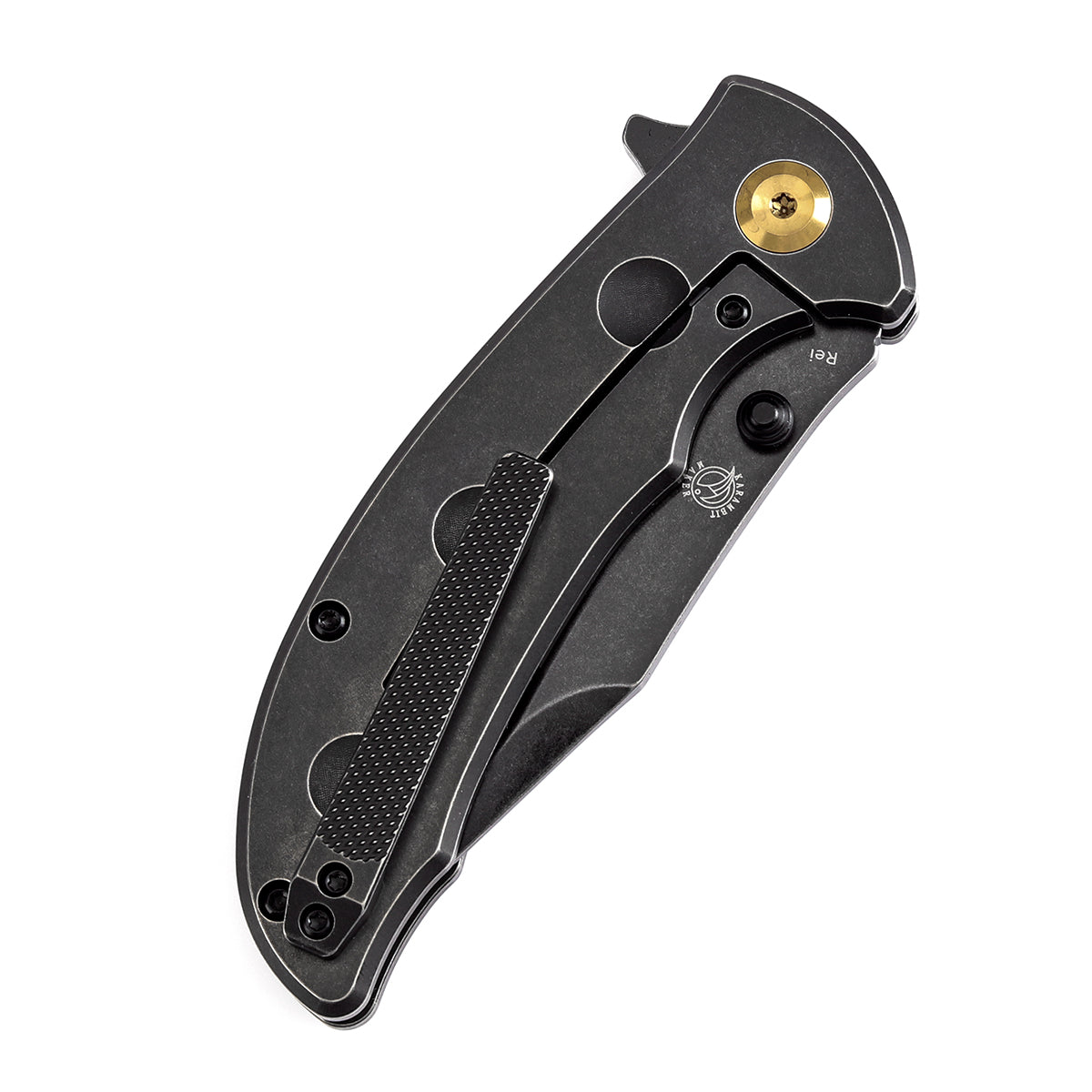 Kansept Rei CPM-20CV钢 钛合金柄 黑色 1160