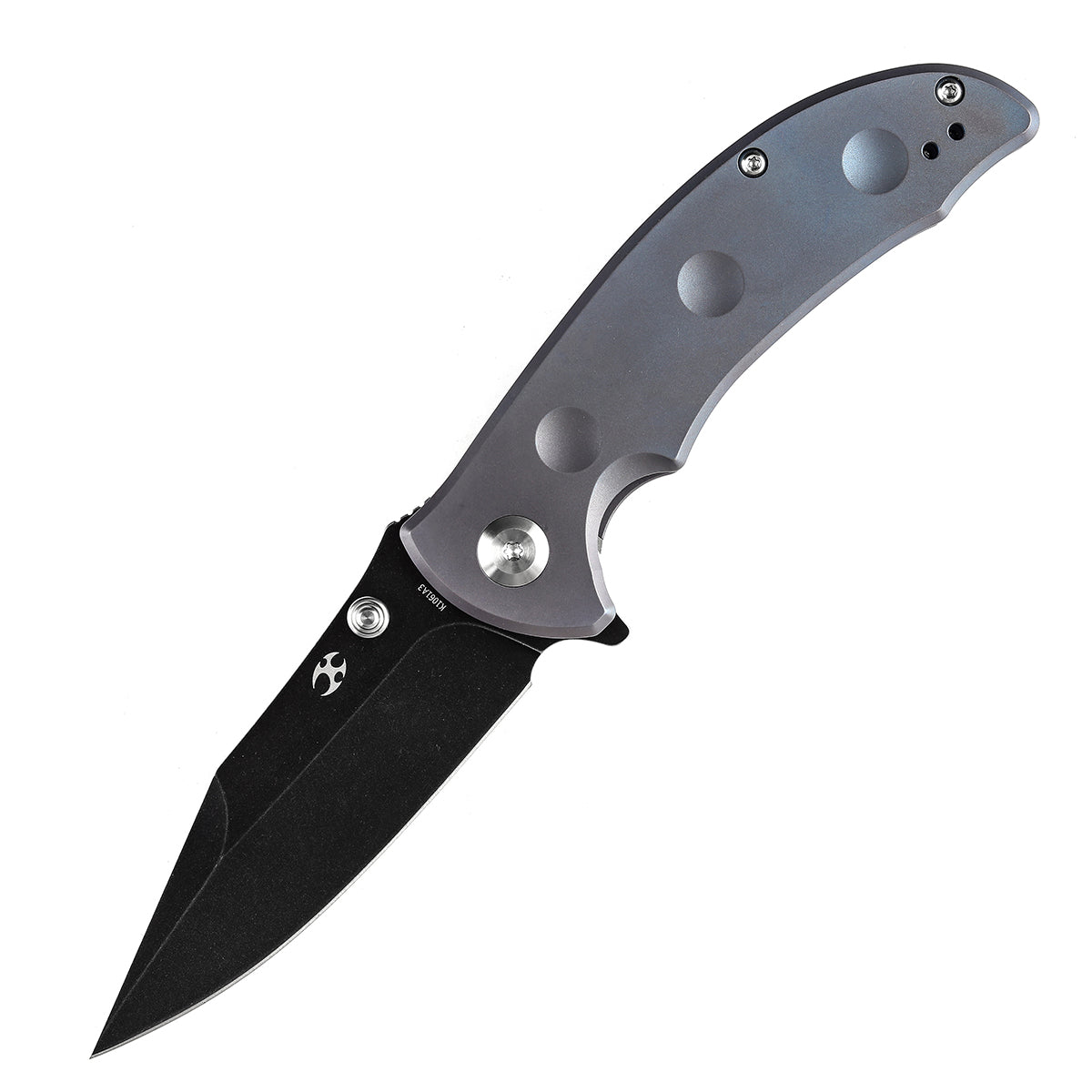 Kansept Rei CPM-20CV钢 钛合金柄 棕色 1180