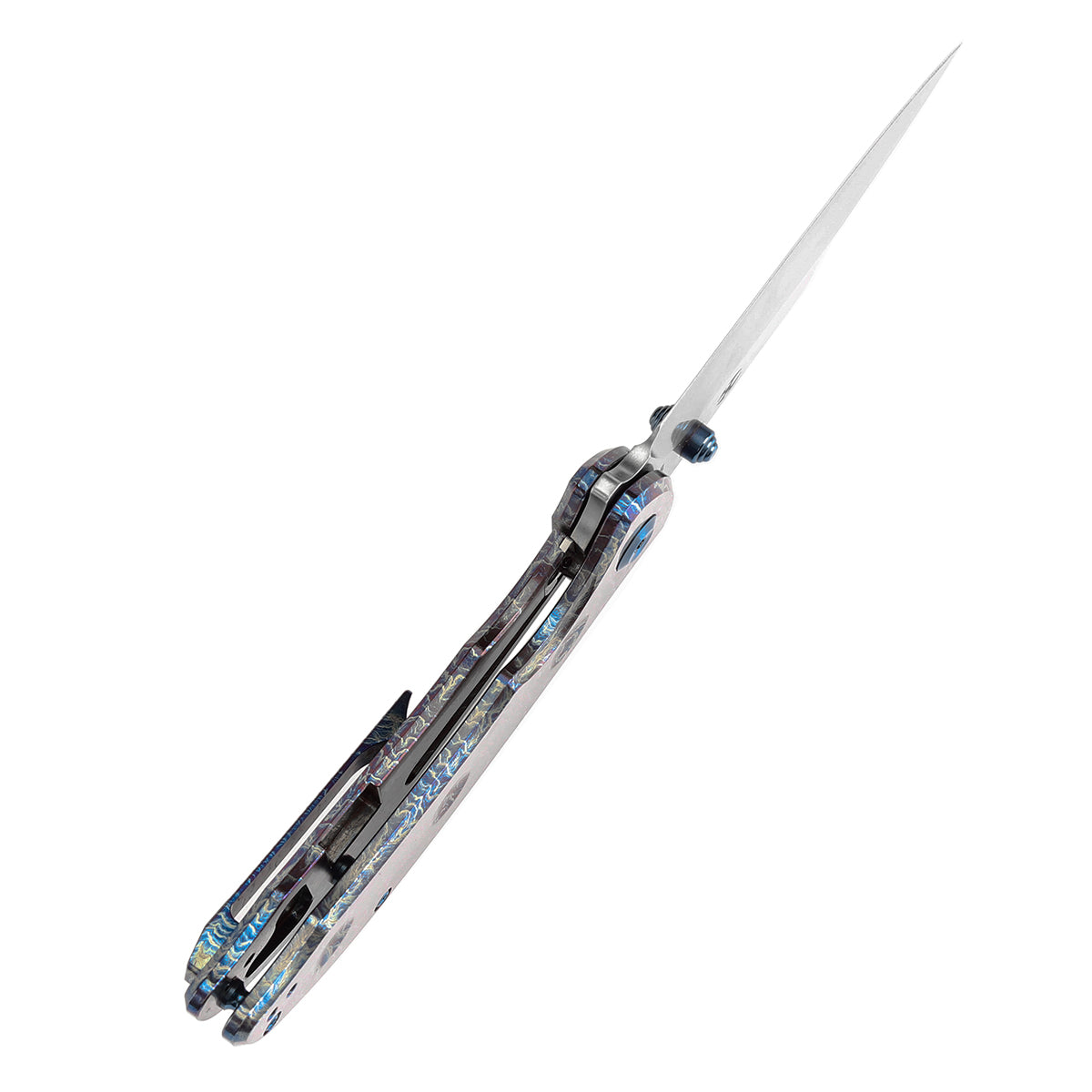 Kansept Rei CPM-20CV钢 钛合金柄 棕色 1360