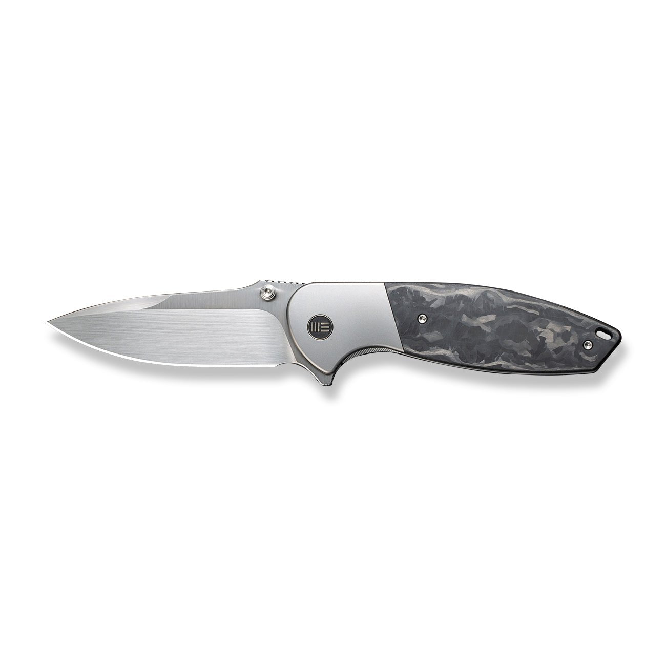 WEKNIFE Nitro OG CPM-20CV钢 钛+碳纤维柄 WE23035-1 黑色 2700