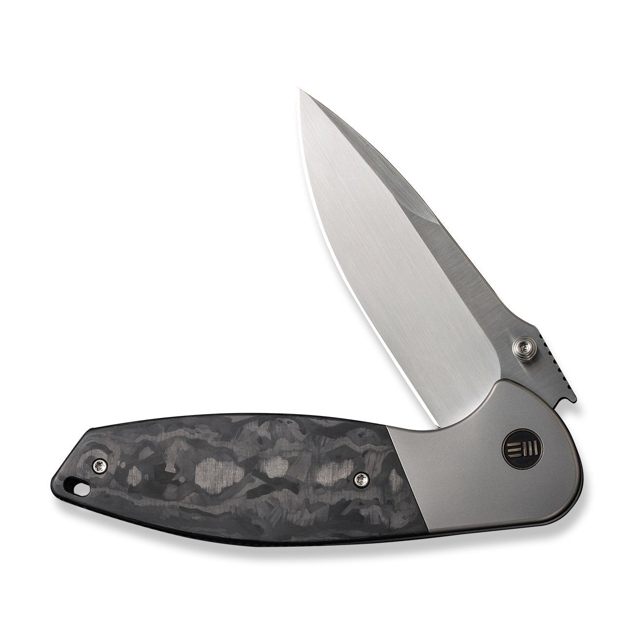 WEKNIFE Nitro OG CPM-20CV钢 钛+碳纤维柄 WE23035-1 黑色 2700
