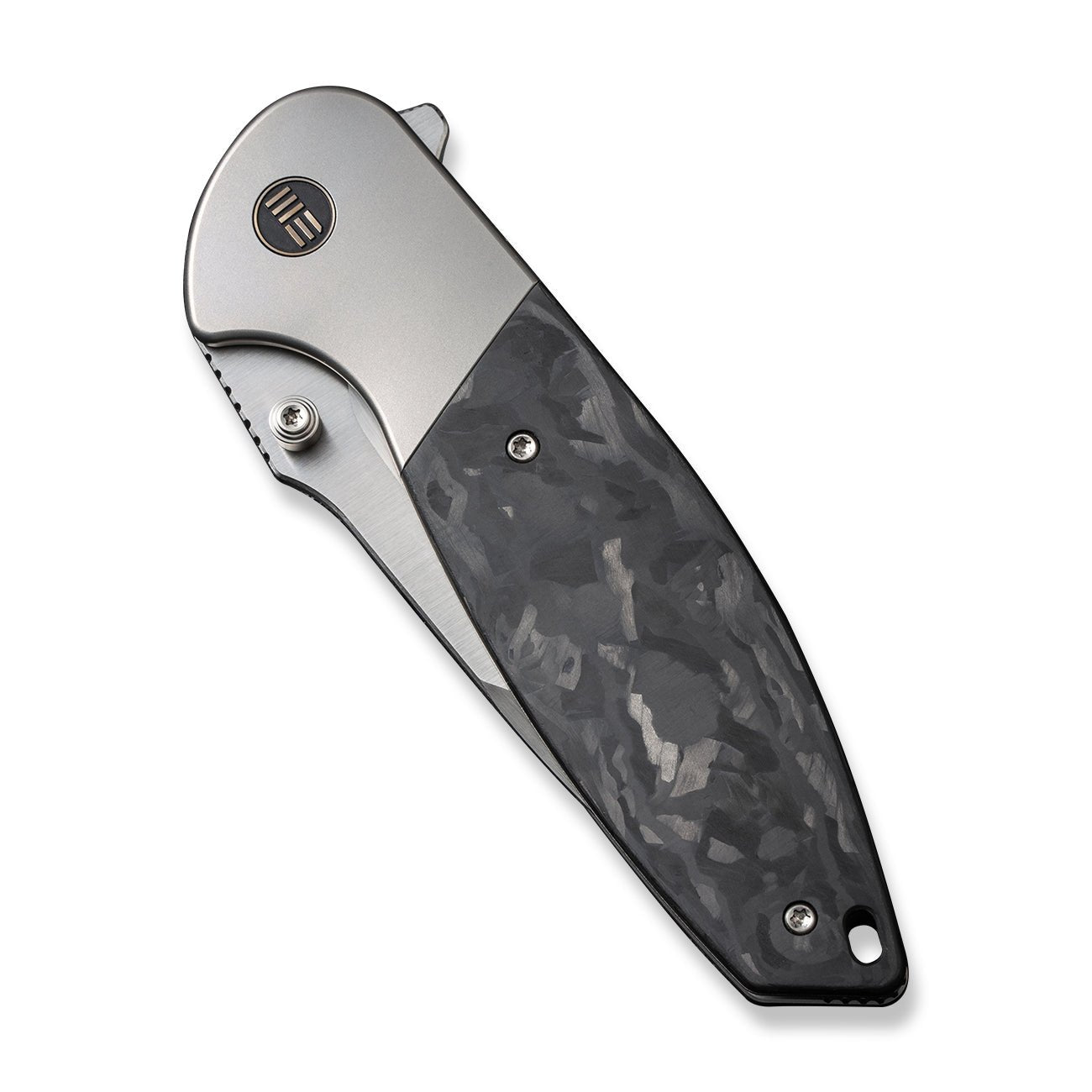 WEKNIFE Nitro OG CPM-20CV钢 钛+碳纤维柄 WE23035-1 黑色 2700