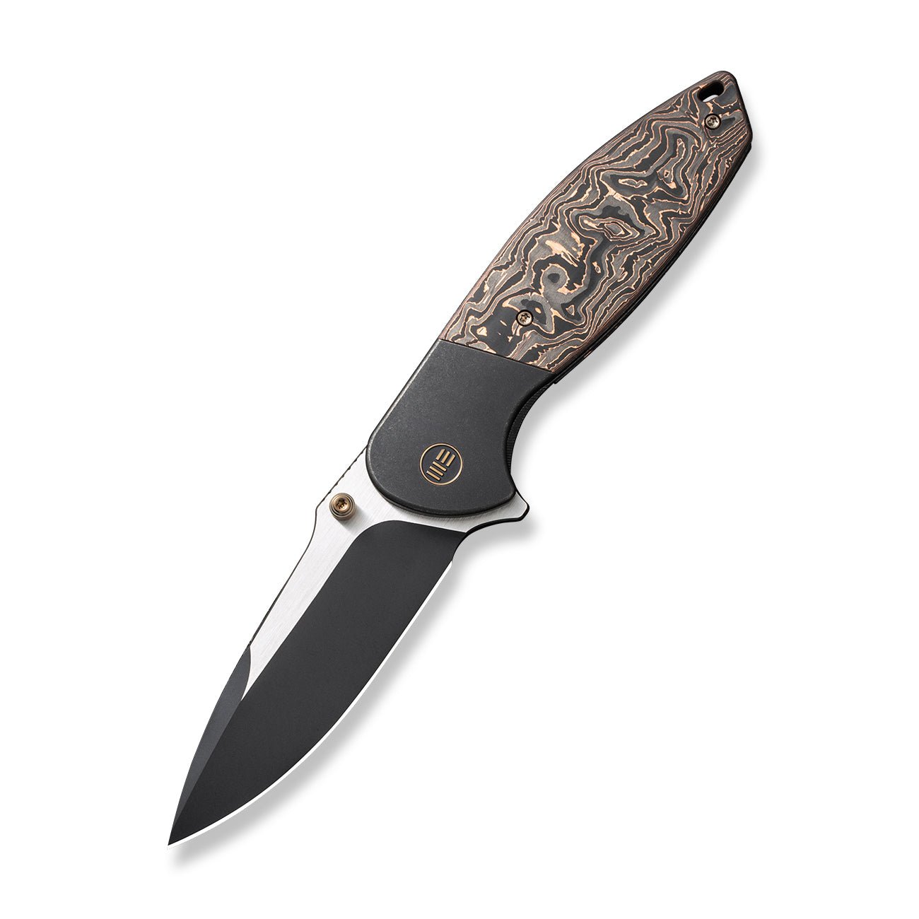 WEKNIFE Nitro OG CPM-20CV钢 钛+碳纤维柄 WE23035-2 黑色 2765