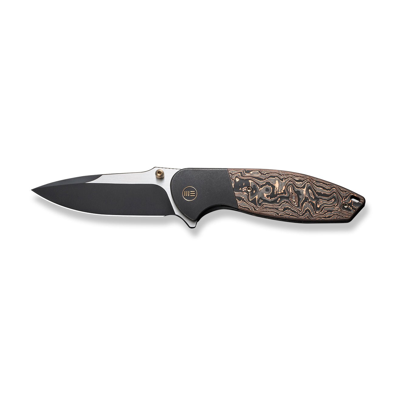 WEKNIFE Nitro OG CPM-20CV钢 钛+碳纤维柄 WE23035-2 黑色 2765