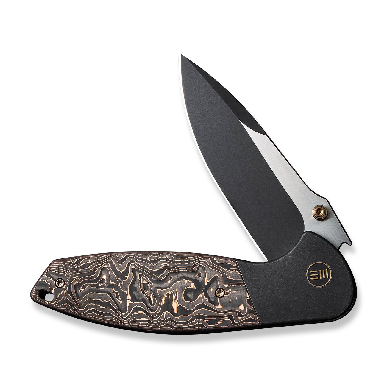 WEKNIFE Nitro OG CPM-20CV钢 钛+碳纤维柄 WE23035-2 黑色 2765