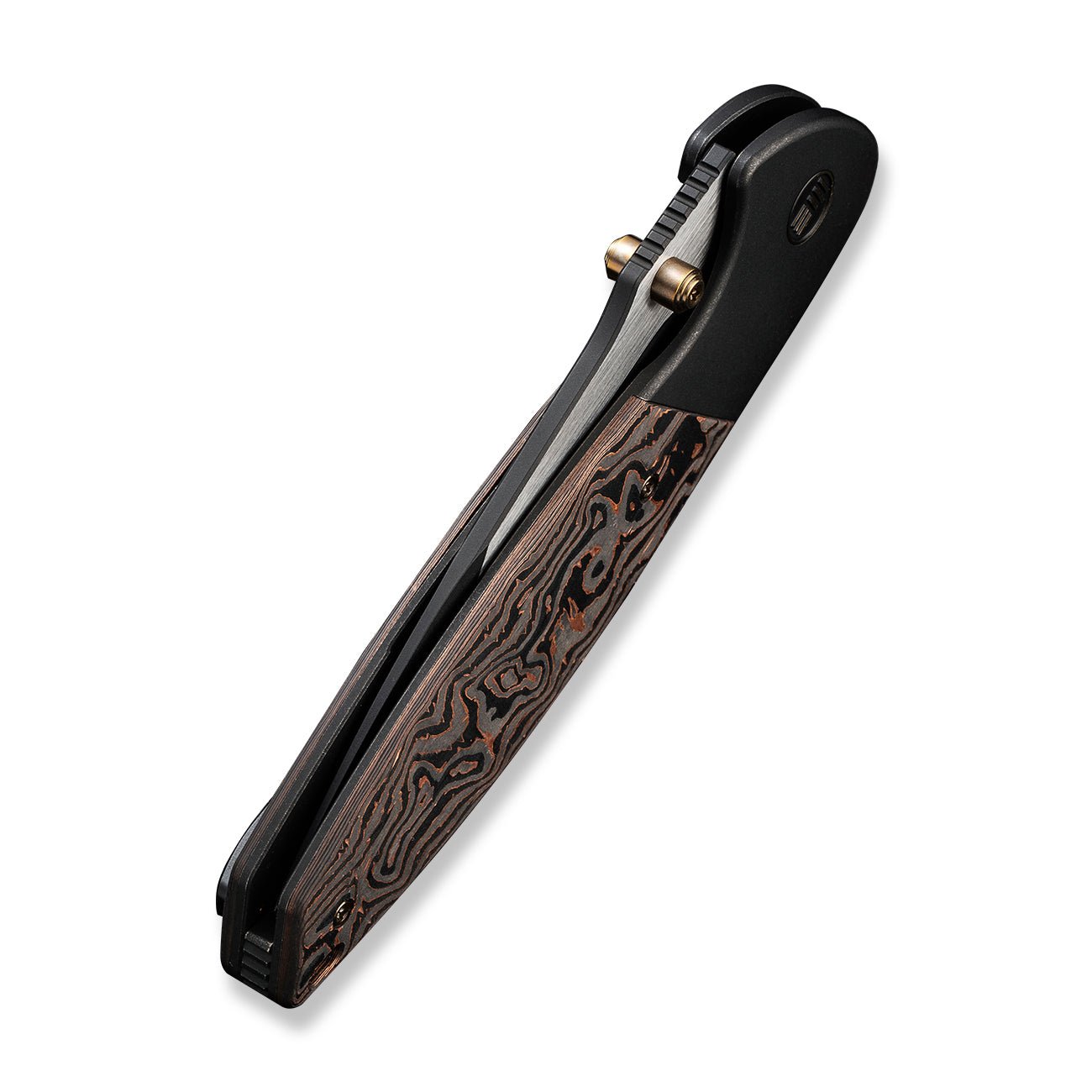 WEKNIFE Nitro OG CPM-20CV钢 钛+碳纤维柄 WE23035-2 黑色 2765