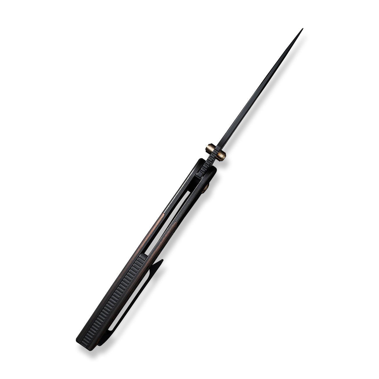 WEKNIFE Nitro OG CPM-20CV钢 钛+碳纤维柄 WE23035-2 黑色 2765