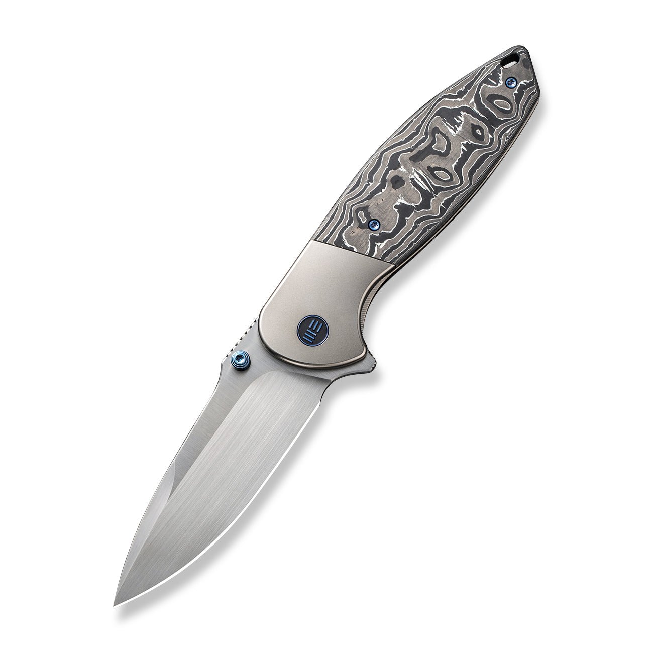WEKNIFE Nitro OG CPM-20CV钢 钛+碳纤维柄 WE23035-3 黑白色 2876