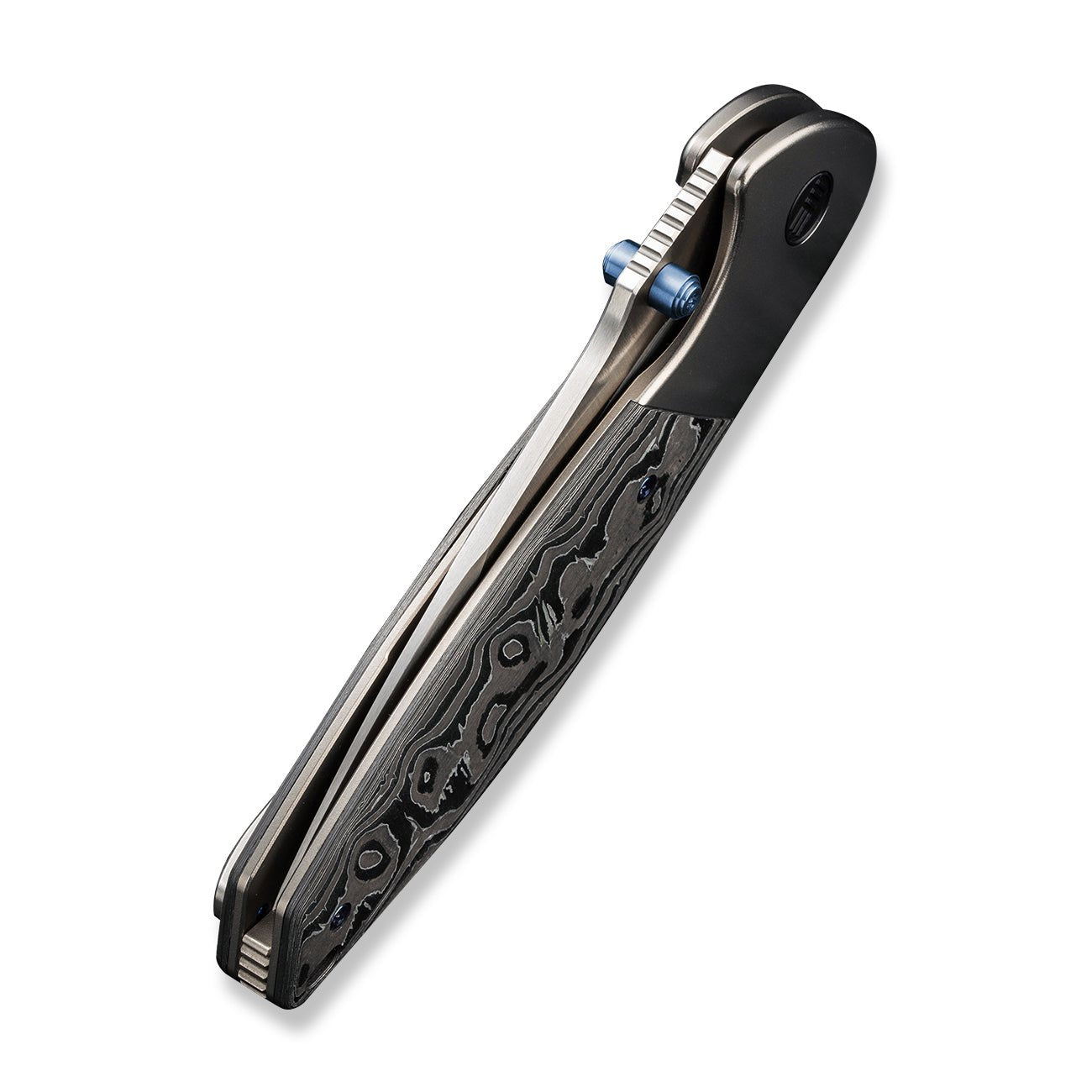 WEKNIFE Nitro OG CPM-20CV钢 钛+碳纤维柄 WE23035-3 黑白色 2876