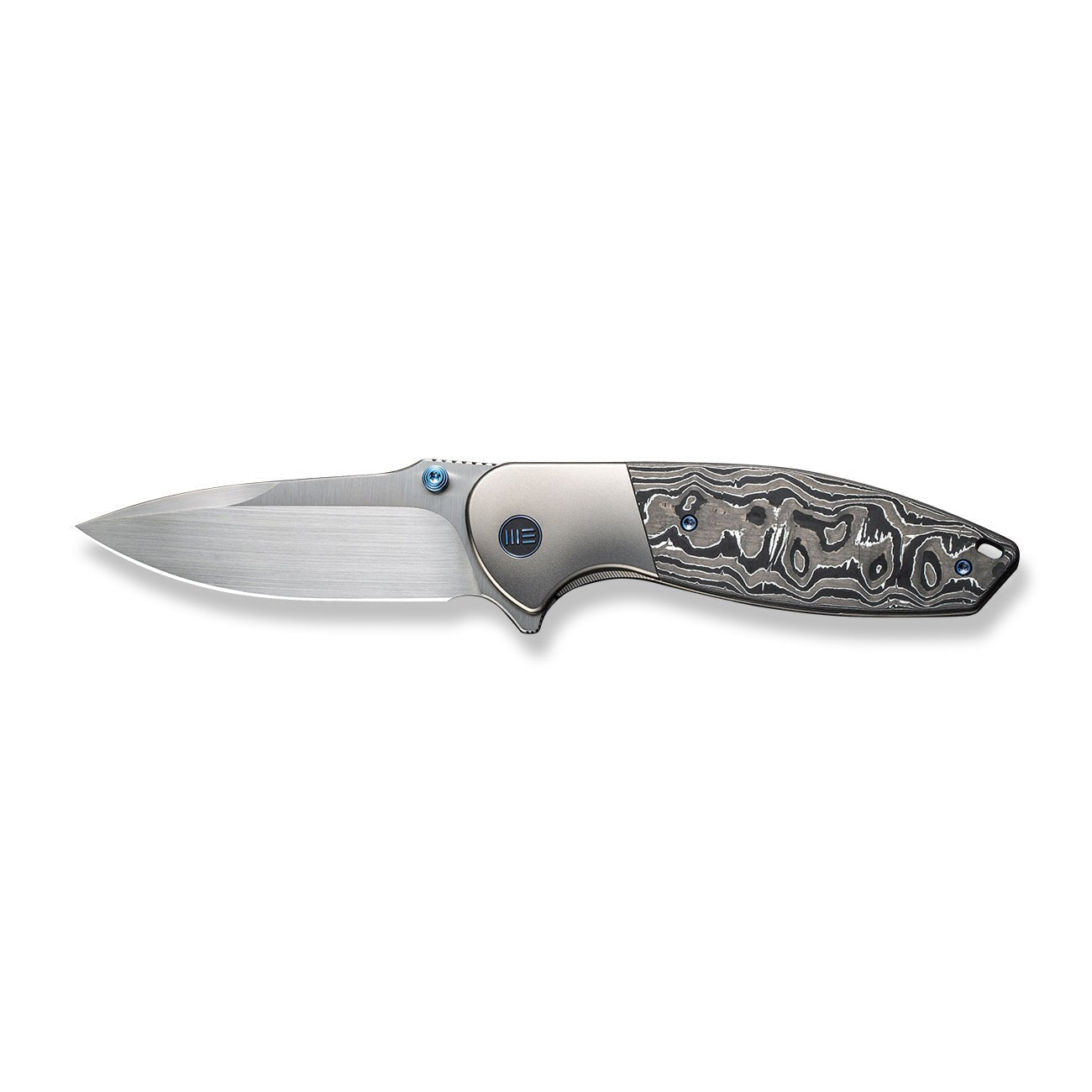 WEKNIFE Nitro OG CPM-20CV钢 钛+碳纤维柄 WE23035-3 黑白色 2876