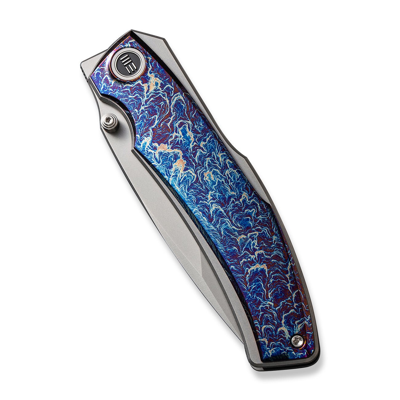 WEKNIFE Swordfin CPM-20CV钢 钛手柄灰色钛内衬 WE23067-1 2300