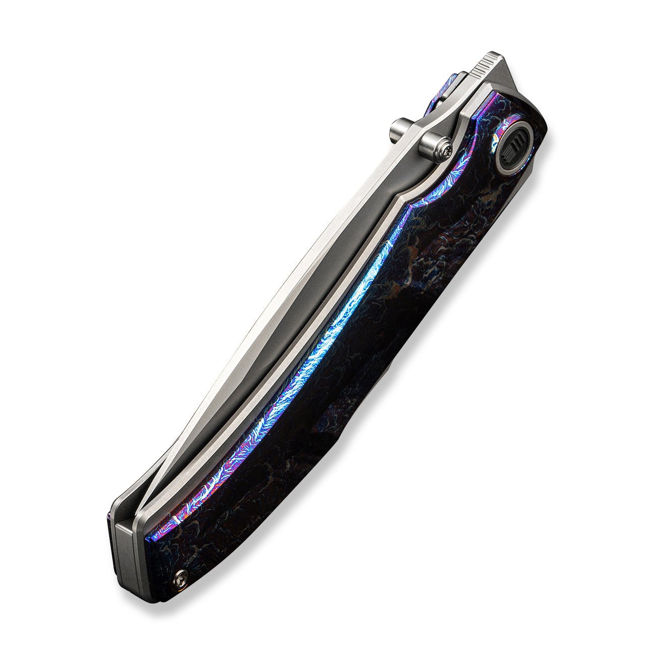 WEKNIFE Swordfin CPM-20CV钢 钛手柄灰色钛内衬 WE23067-1 2300