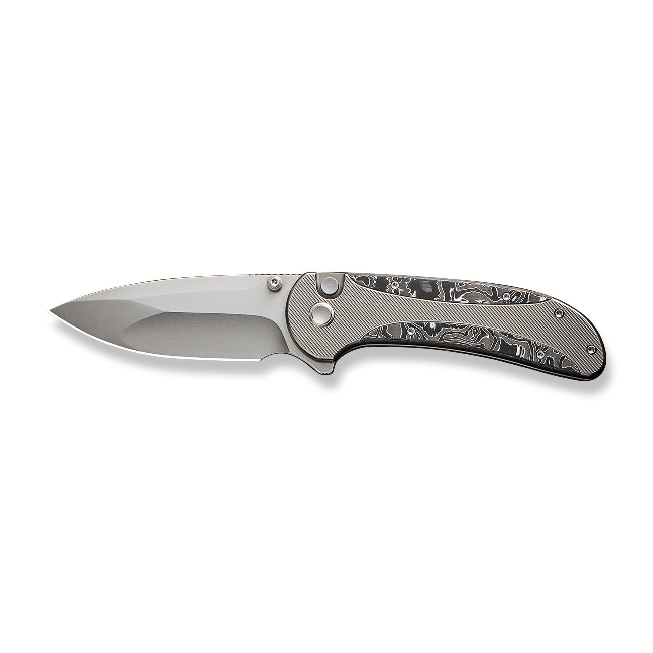 WEKNIFE Zizzit CPM-20CV钢 钛柄+铝箔碳纤维 WE23031-2 2665