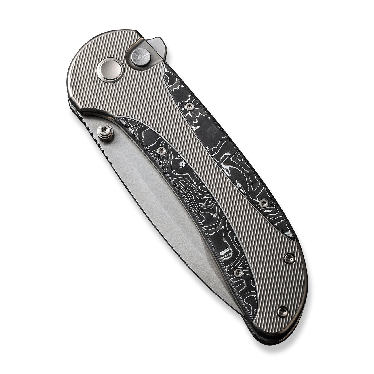 WEKNIFE Zizzit CPM-20CV钢 钛柄+铝箔碳纤维 WE23031-2 2665